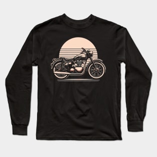 Vintage Classic Motorcycle Long Sleeve T-Shirt